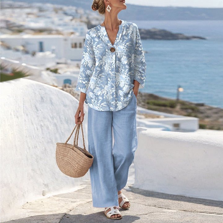 Seraphina | Floral Two-Piece Set