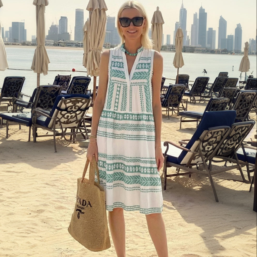 Amelie | Printed Summer Dress