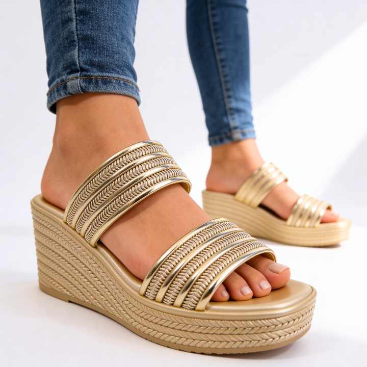 Odette High Shine Sandals
