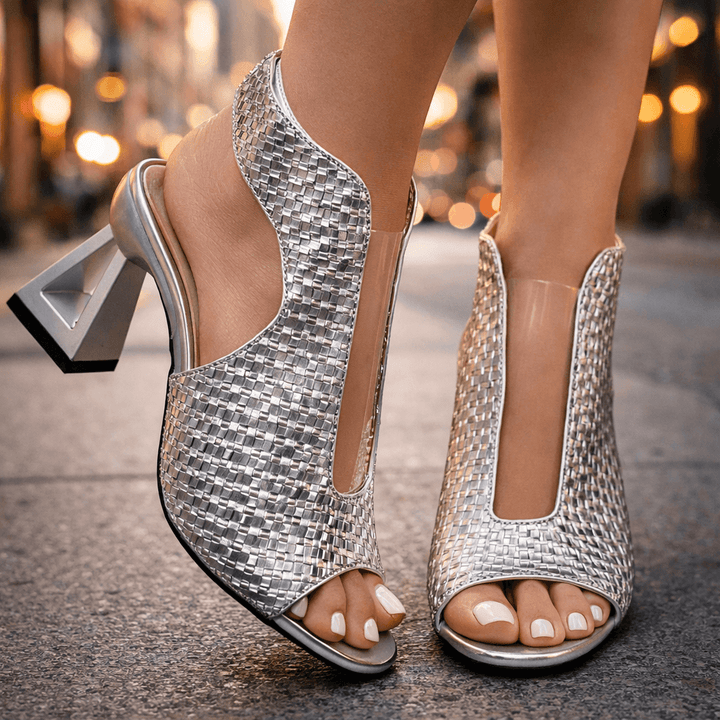 Zoe | Sculpt Heel Sandals