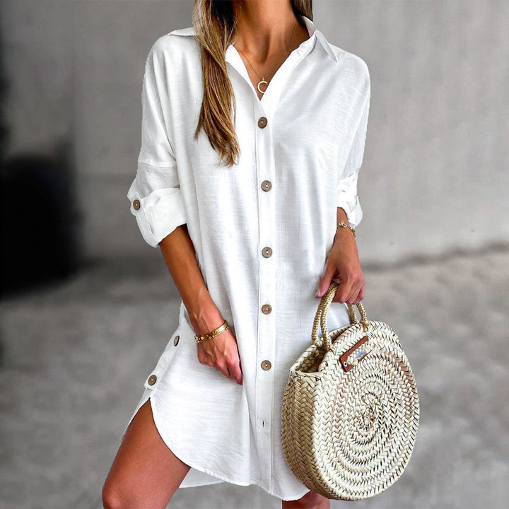 Claire | Collared Mini Dress