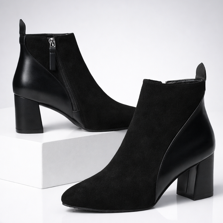 Odette Suede Ankle Boots