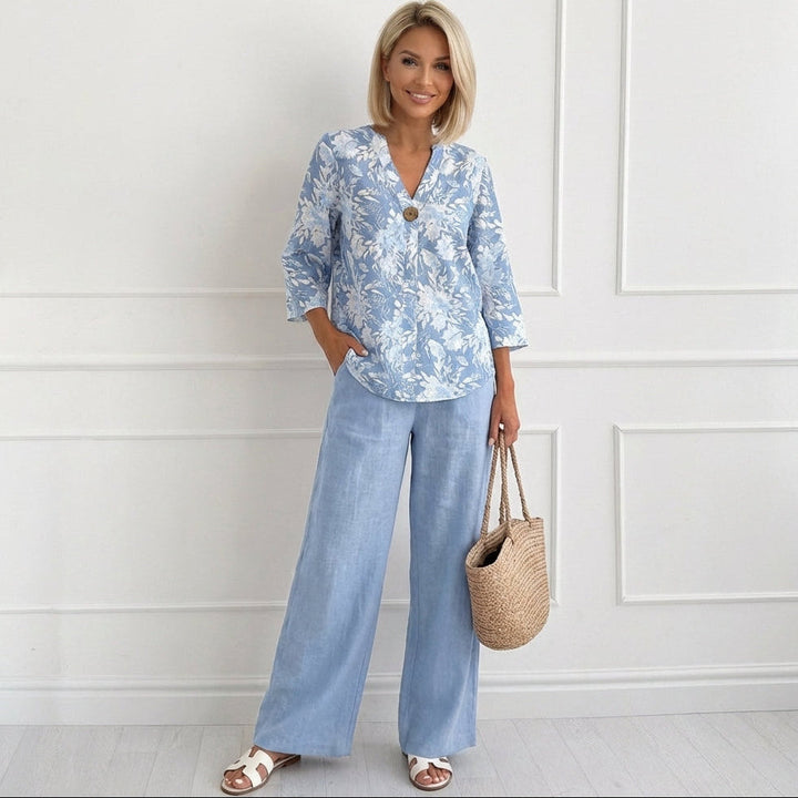 Seraphina | Floral Two-Piece Set
